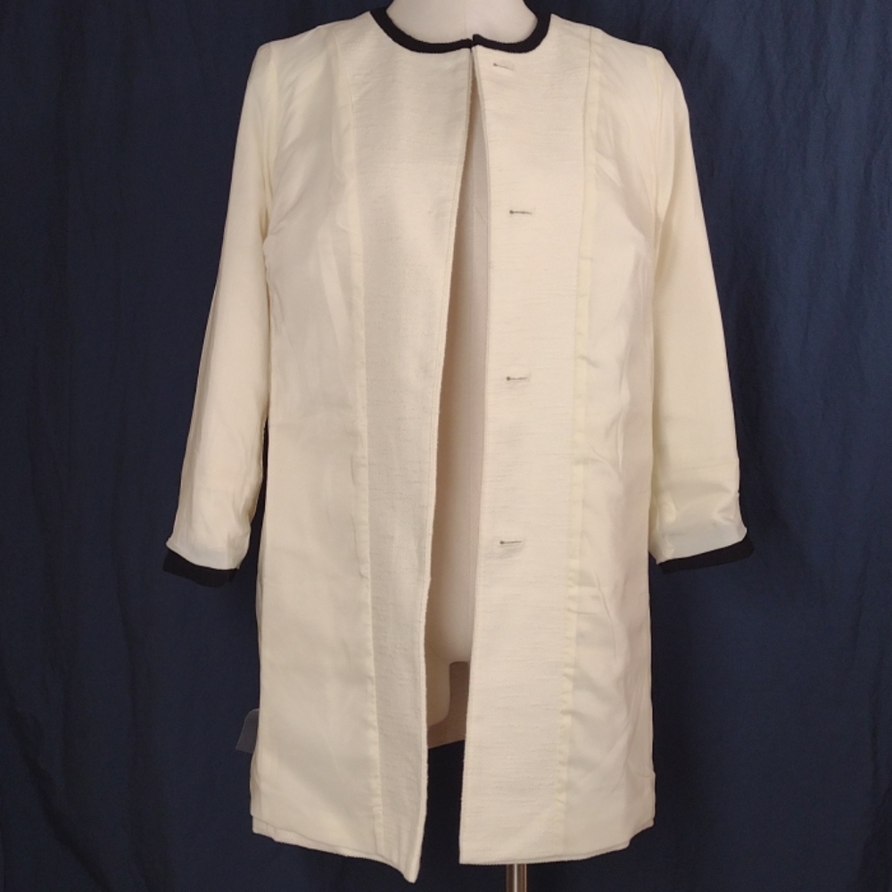 Talbots Textured Long Jacket - Picture 11 of 12